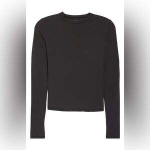 Skims long sleeve black crew neck tee shirt‎ size 4X